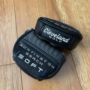 Cleveland Huntington Beach Soft Mallet Putter 10.5 Headcover Black Gray